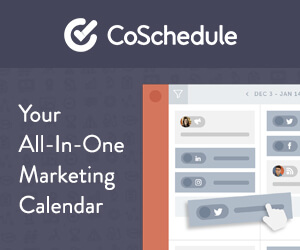 CoSchedule - The #1 Marketing Calendar